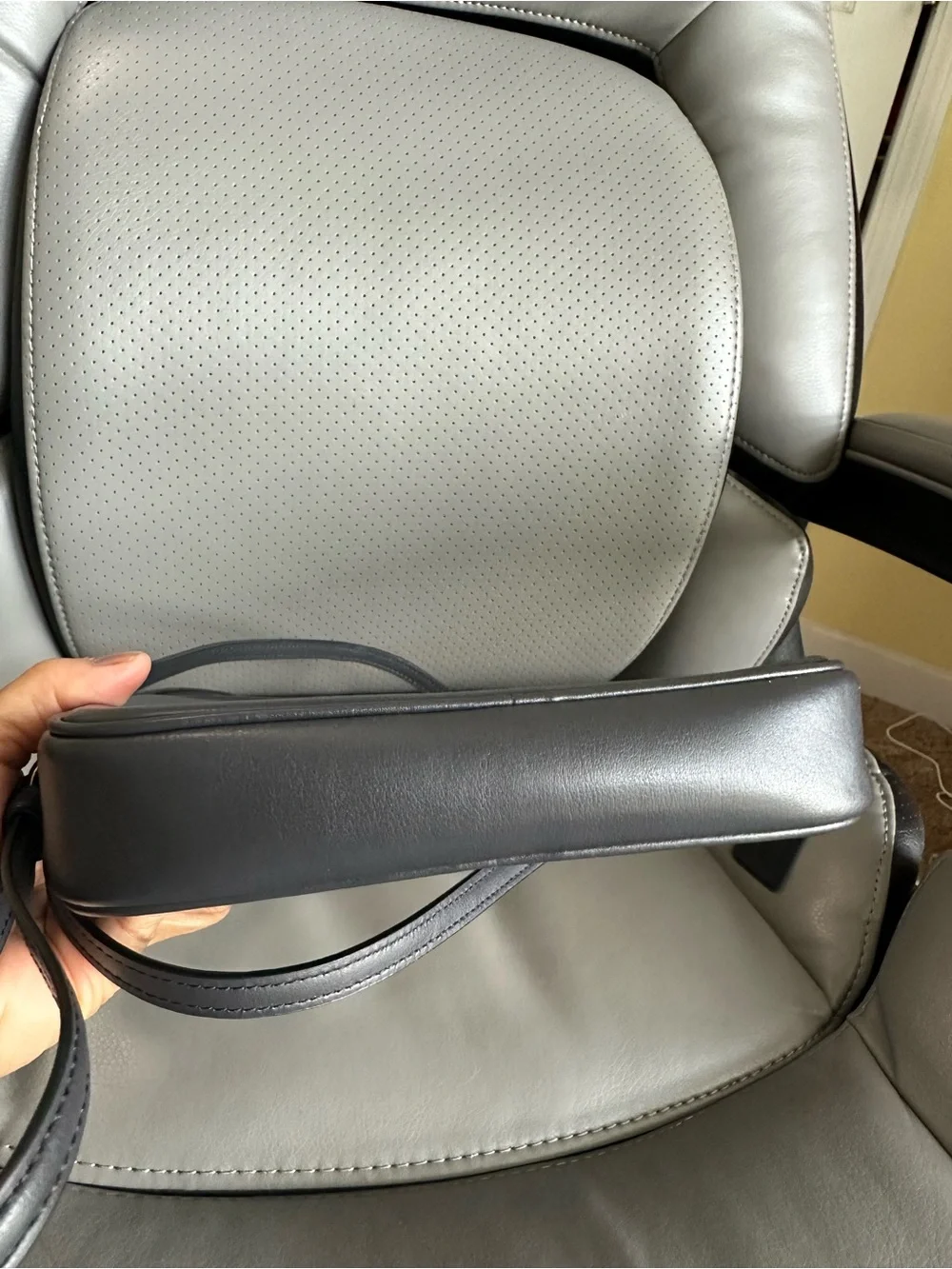 Coach sleek black